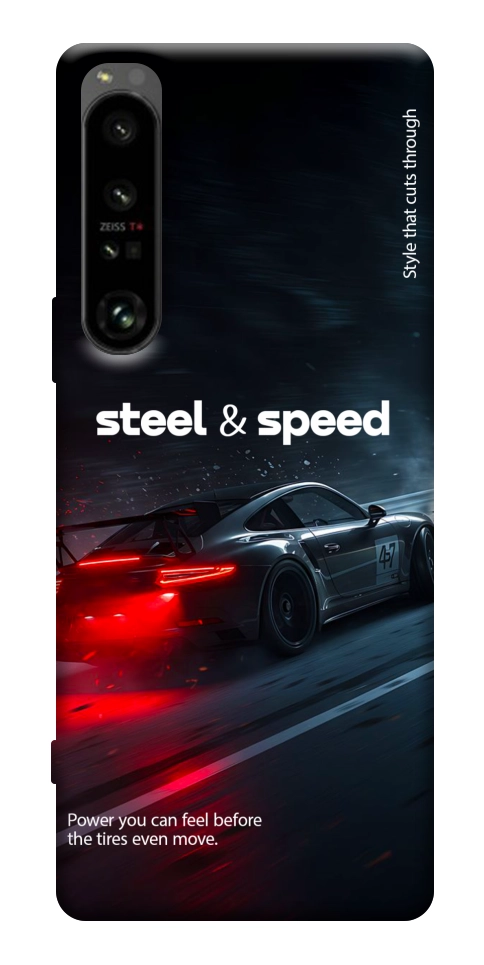 Чехол Black and red care для Sony Xperia 1 IV