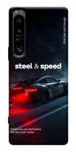 Чехол Black and red care для Sony Xperia 1 IV