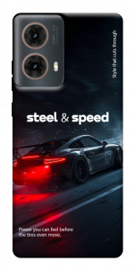 Чохол Black and red care для Motorola Moto G85