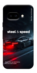 Чехол Black and red care для Google Pixel 9a