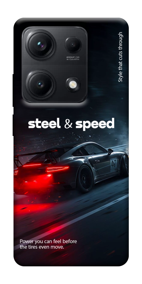 Чохол Black and red care для Xiaomi Redmi Note 14S