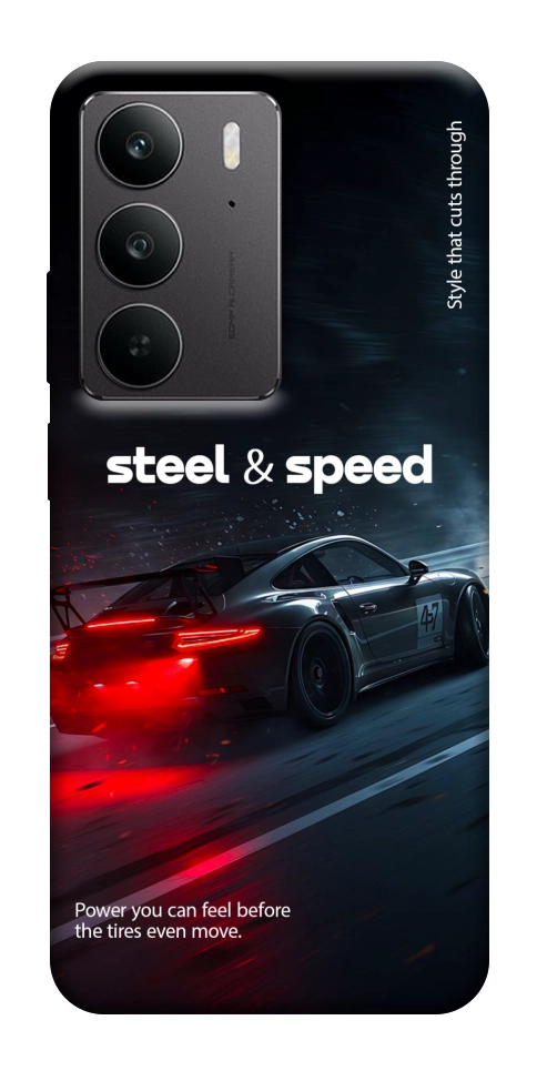 Чехол Black and red care для Realme C75