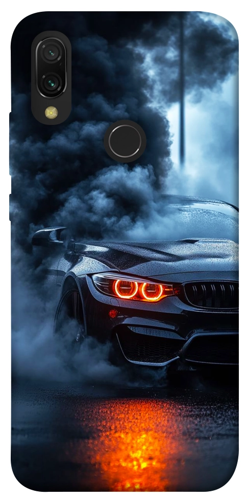 Чохол Car in smoke для Xiaomi Redmi 7