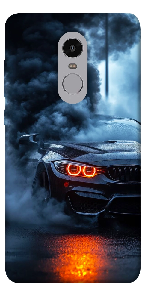 Чехол Car in smoke для Xiaomi Redmi Note 4X