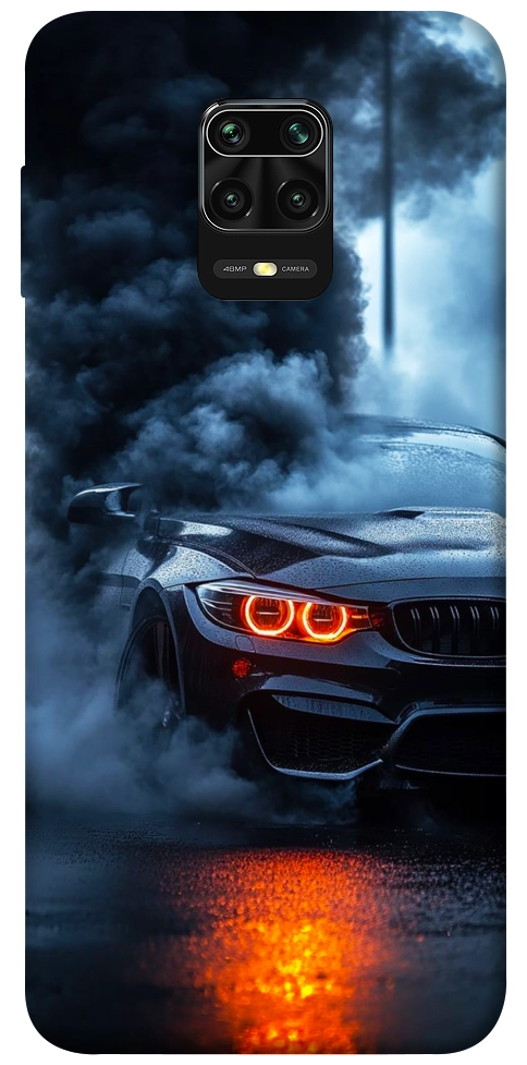 Чехол Car in smoke для Xiaomi Redmi Note 9 Pro