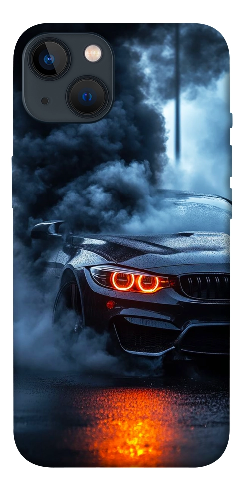 Чехол Car in smoke для iPhone 13