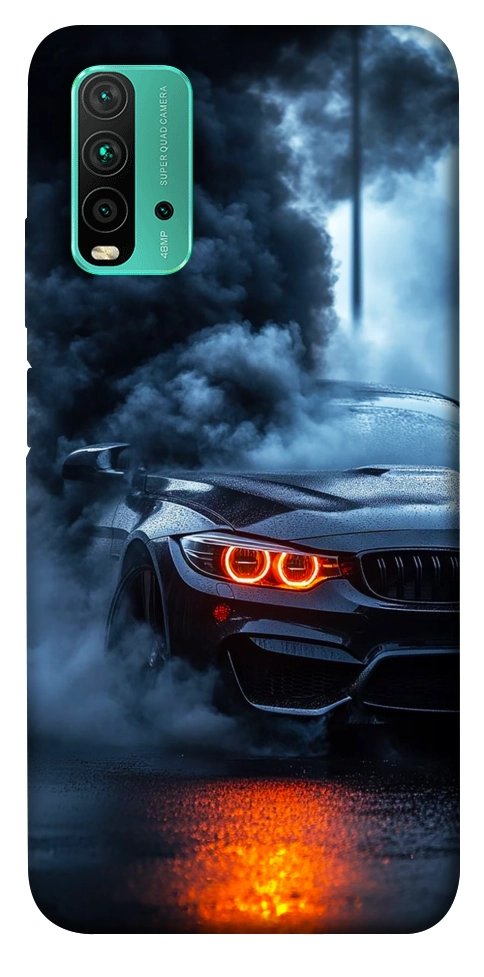 Чохол Car in smoke для Xiaomi Redmi Note 9 4G
