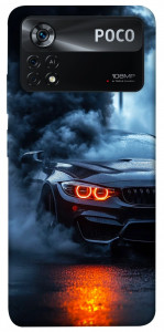 Чехол Car in smoke для Xiaomi Poco X4 Pro