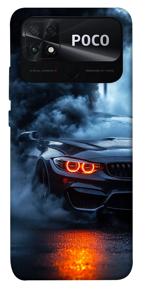 Чохол Car in smoke для Xiaomi Poco C40