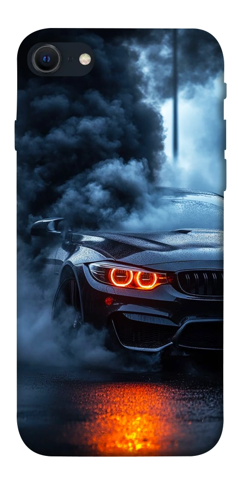 Чехол Car in smoke для iPhone SE (2022)