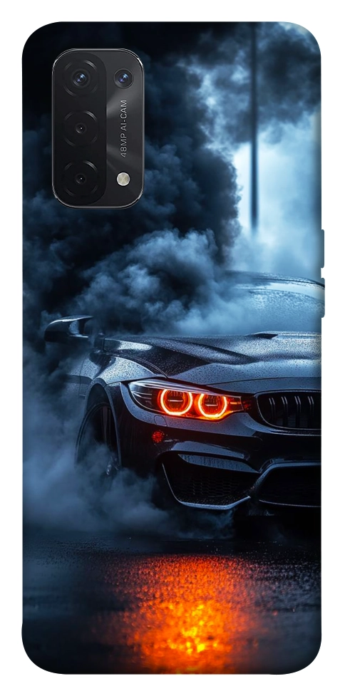 Чехол Car in smoke для Oppo A74 5G