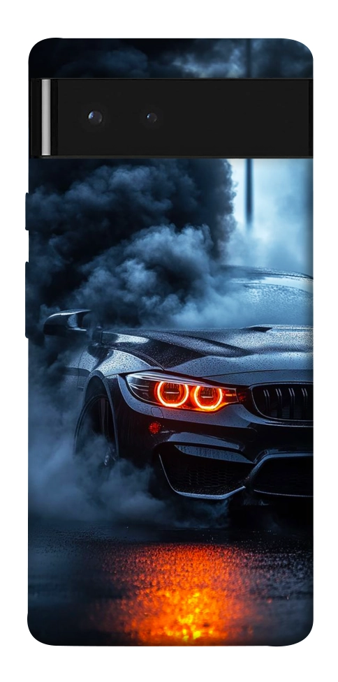 Чехол Car in smoke для Google Pixel 6