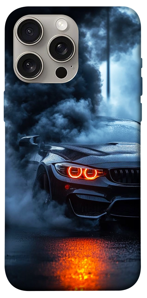 Чохол Car in smoke для iPhone 15 Pro Max
