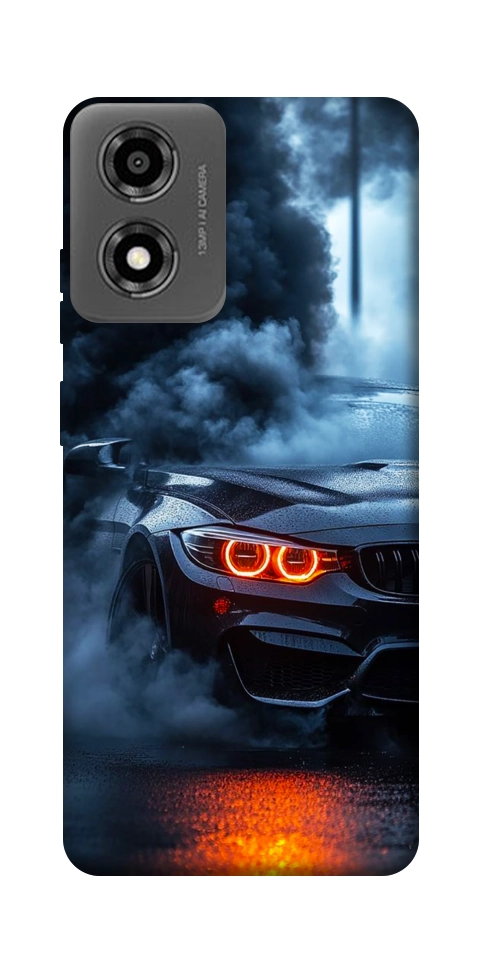 Чехол Car in smoke для Motorola Moto E14