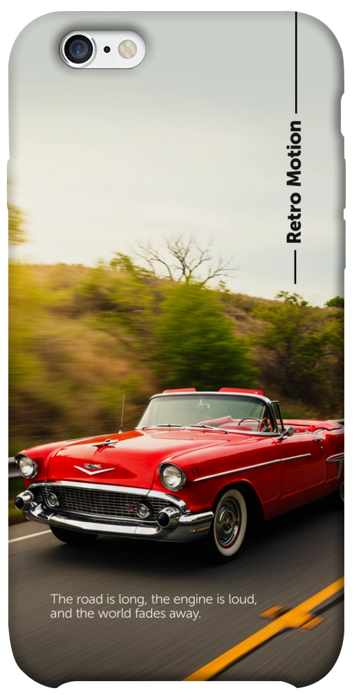 Чехол Retro auto для iPhone 6