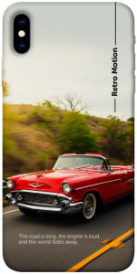 Чехол Retro auto для iPhone X