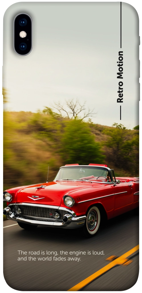 Чохол Retro auto для iPhone XS Max