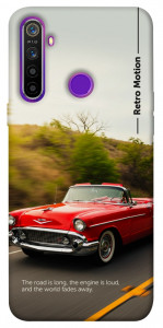 Чехол Retro auto для Realme 5