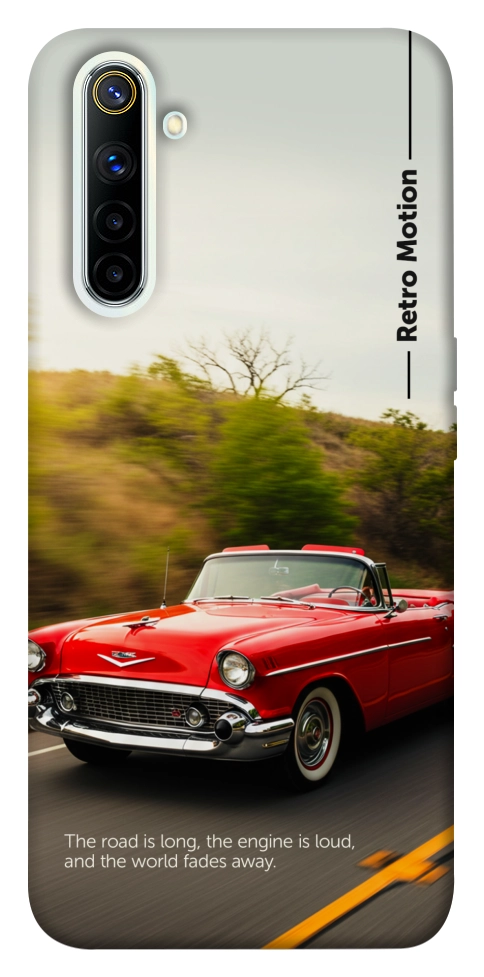 Чехол Retro auto для Realme 6