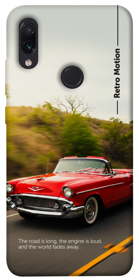 Чехол Retro auto для Xiaomi Redmi Note 7