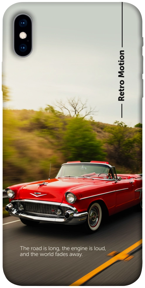 Чохол Retro auto для iPhone XS