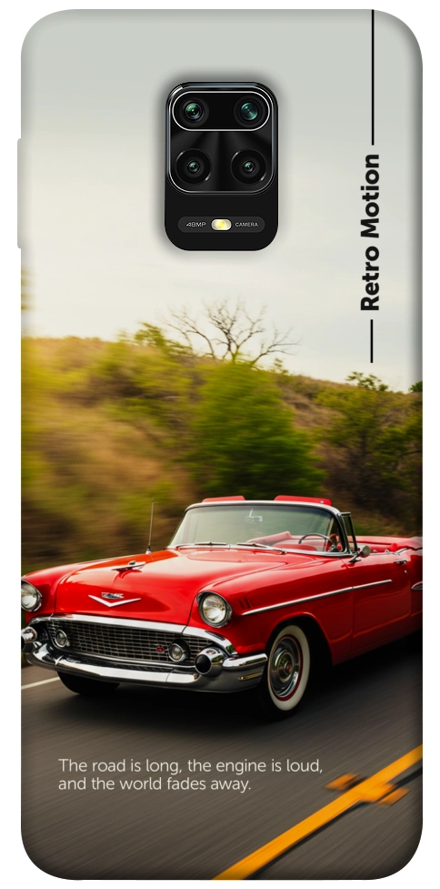Чохол Retro auto для Xiaomi Redmi Note 9 Pro
