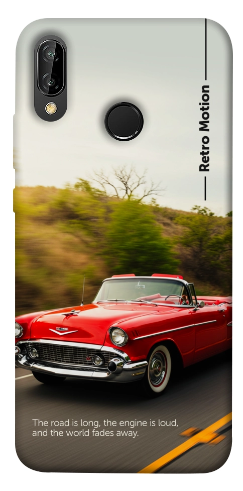 Чехол Retro auto для Huawei P20 Lite