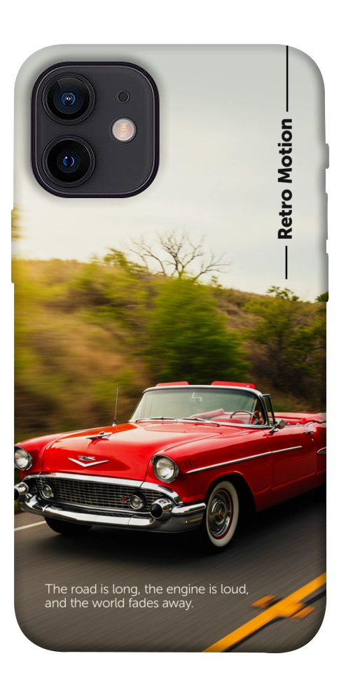 Чехол Retro auto для iPhone 12 mini