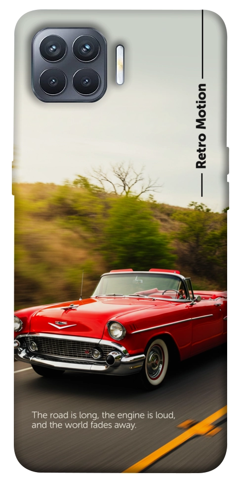 Чехол Retro auto для Oppo Reno 4 Lite