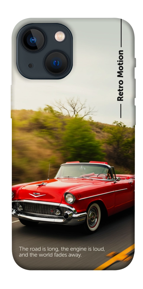 Чохол Retro auto для iPhone 13 mini
