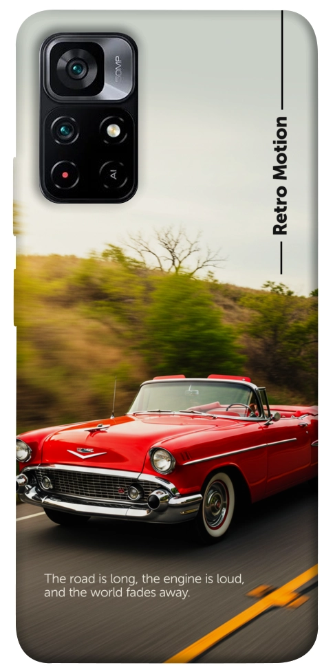 Чехол Retro auto для Xiaomi Poco M4 Pro 5G