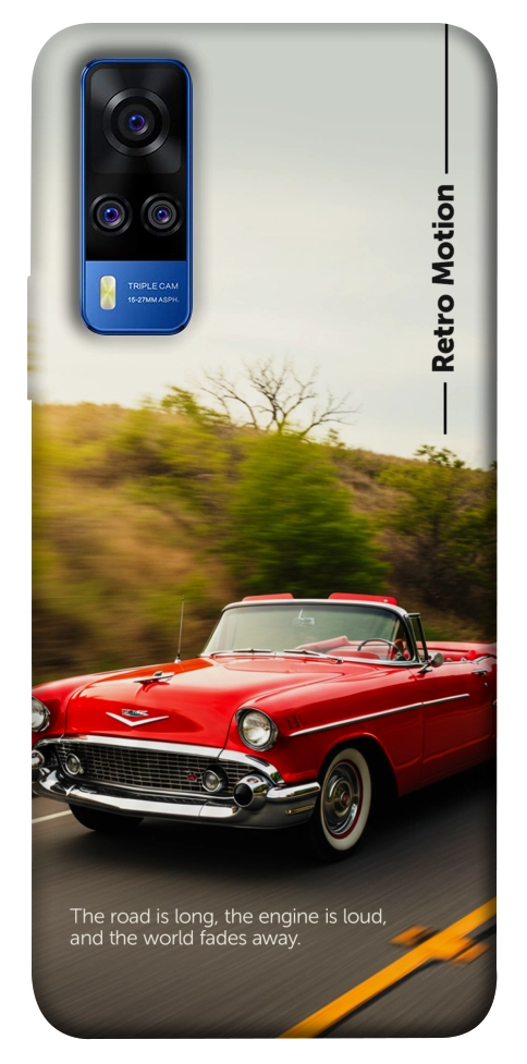 Чехол Retro auto для Vivo Y51a