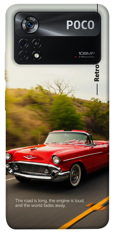Чохол Retro auto для Xiaomi Poco X4 Pro