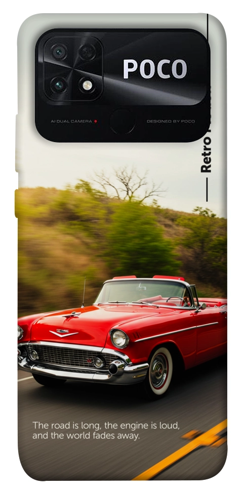 Чохол Retro auto для Xiaomi Poco C40