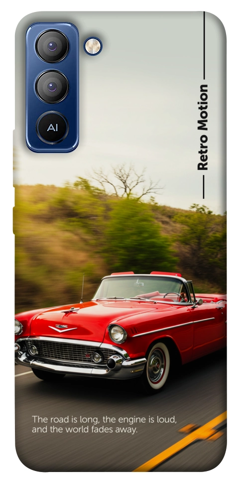 Чехол Retro auto для TECNO Pop 5 Pro