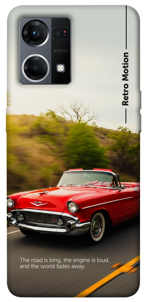 Чехол Retro auto для Oppo Reno 7 4G