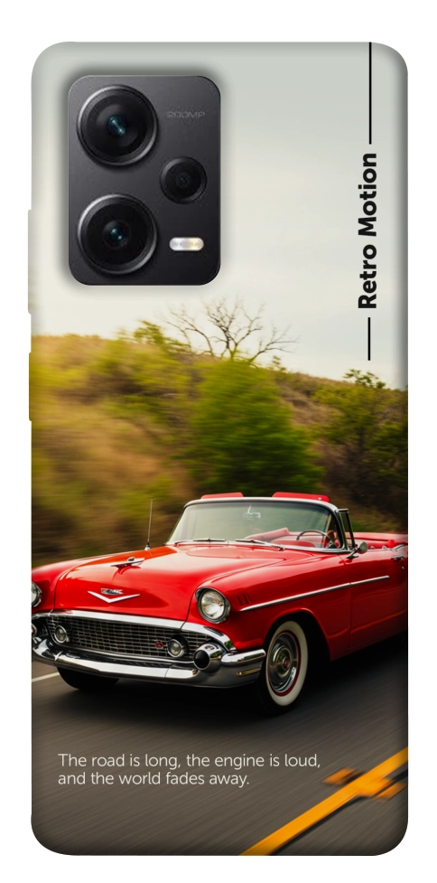 Чехол Retro auto для Xiaomi Redmi Note 12 Pro+