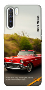Чехол Retro auto для Oppo Reno 3