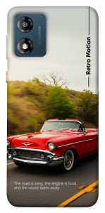 Чехол Retro auto для Motorola Moto E13