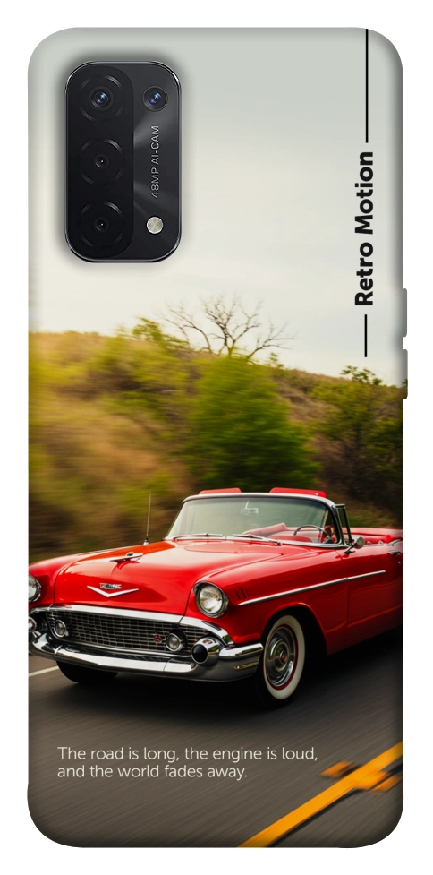 Чехол Retro auto для Oppo A74 5G