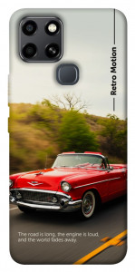 Чехол Retro auto для Infinix Smart 6