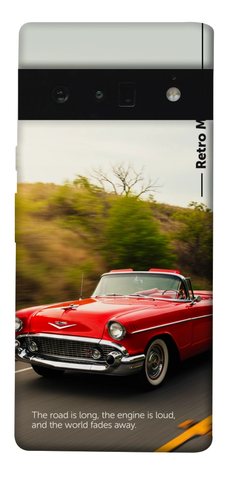 Чехол Retro auto для Google Pixel 6 Pro