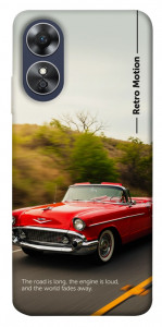 Чехол Retro auto для Oppo A17