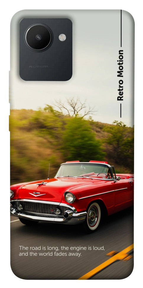 Чехол Retro auto для Realme C30s