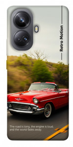Чехол Retro auto для Realme 10 Pro+
