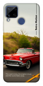 Чехол Retro auto для Realme C15