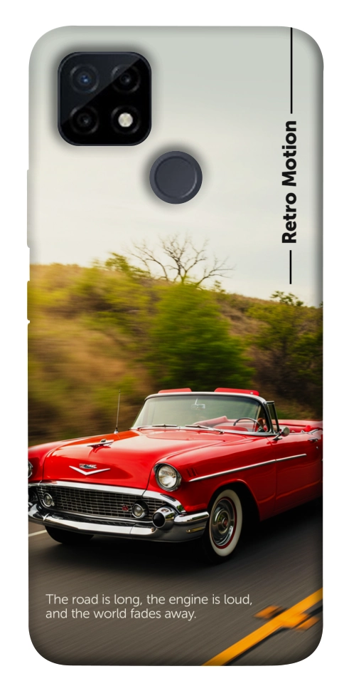 Чехол Retro auto для Realme C12