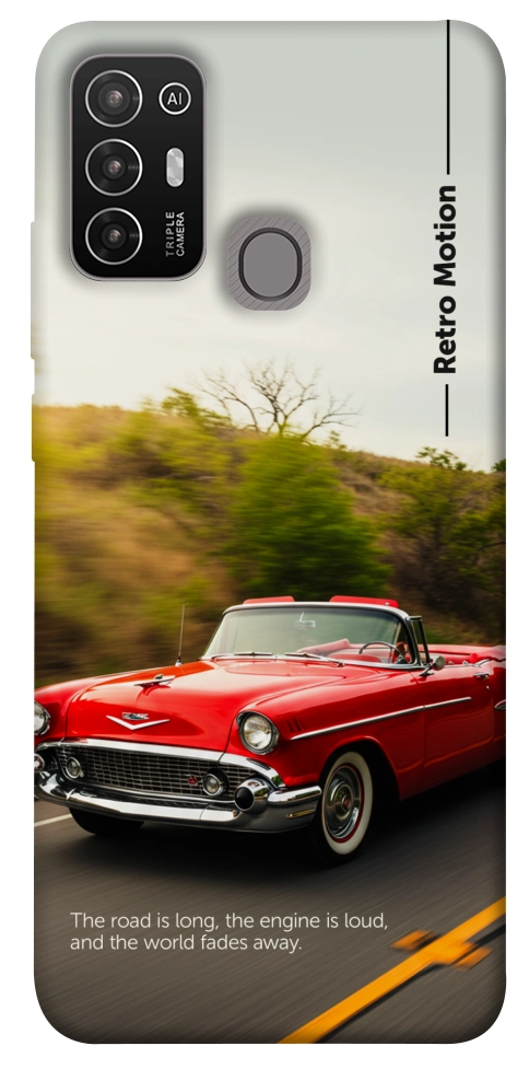 Чехол Retro auto для ZTE Blade A52