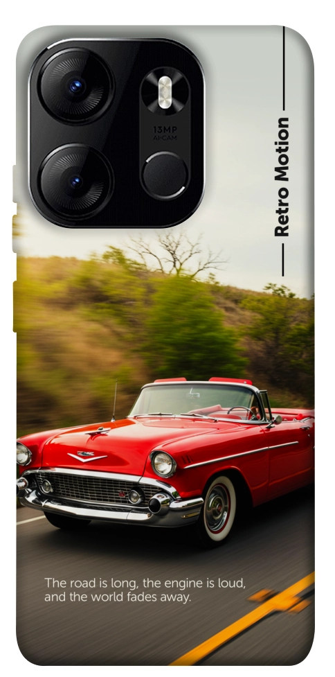 Чехол Retro auto для Tecno Spark Go 2023