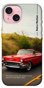 Чехол Retro auto для iPhone 15